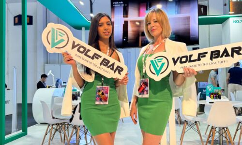 Modelo de espectáculo de vape